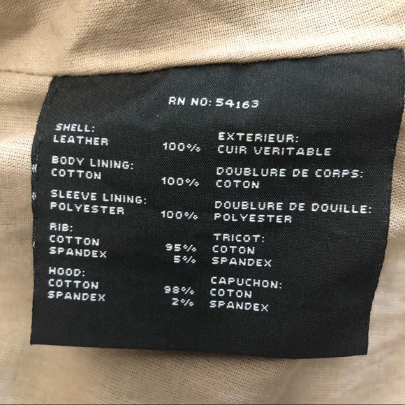 Marc New York Leather Jacket - Picture 4 of 9